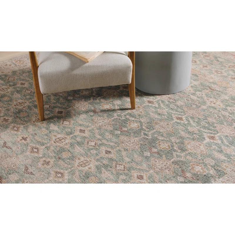 Angela Rose x Loloi Angela Rose x Loloi Aubrey Aqua / Sand Area Rug