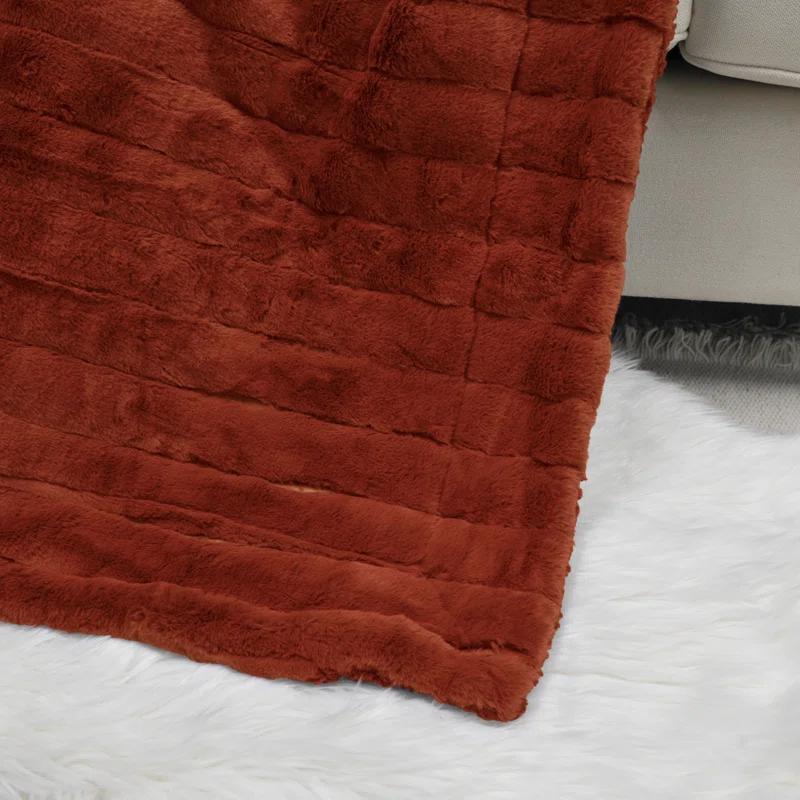 Home Soft Things Super Mink Throw Blanket