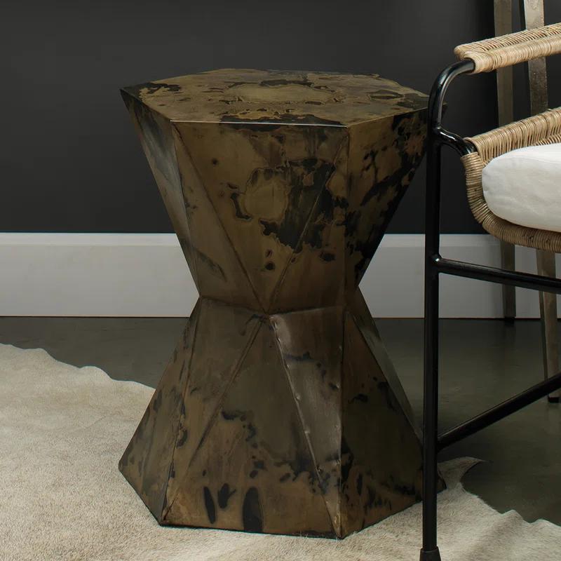 Iron End Table