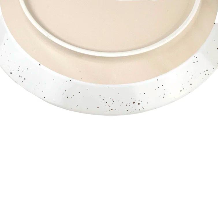 Sango Siterra 16-Piece Rustic White Stoneware Dinnerware Set - Service For 4, Plate & Bowl Set & Reviews | AllModern