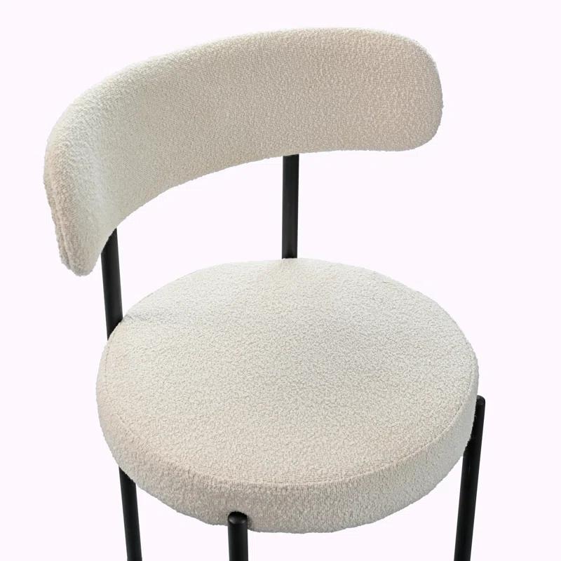 Boucle Dining Chairs Set of 2 (Set of 2)