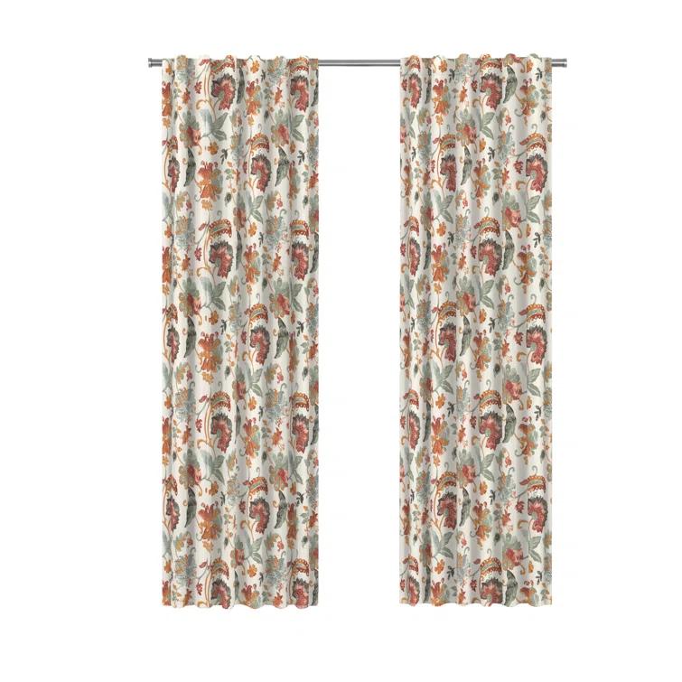 Eclipse Nina Polyester Blackout Curtain Single Panel