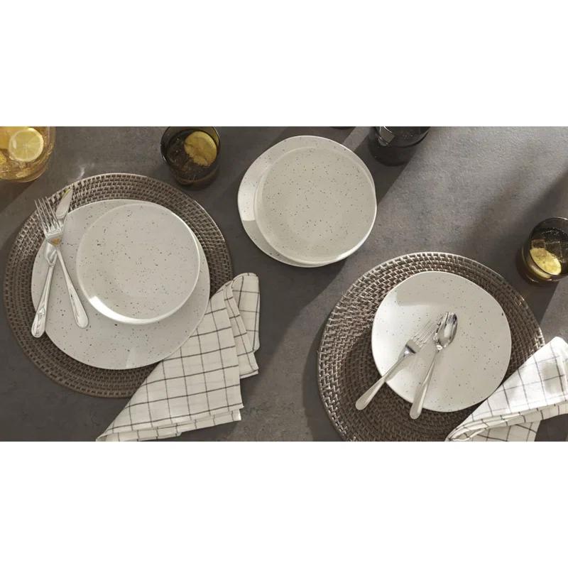 Oneida Terrazzo Melamine 12 Piece Dinnerware Set