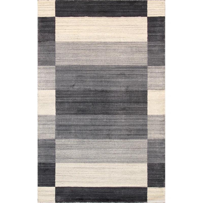 Gramercy Viscose Striped Indoor Rug