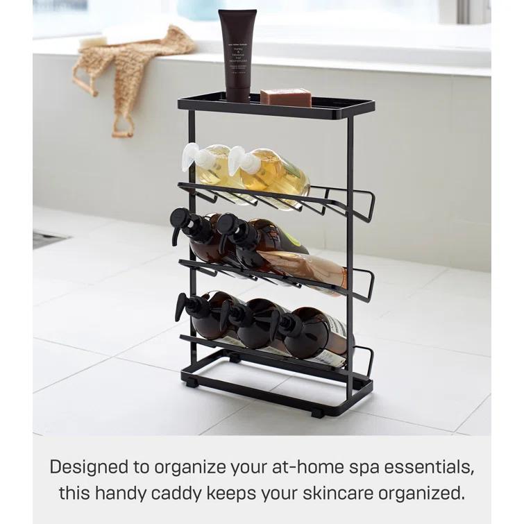 Yamazaki Home Tower Yamazaki Home Free Standing Shower Caddy - Bathroom Organizer Storage Holder, Steel