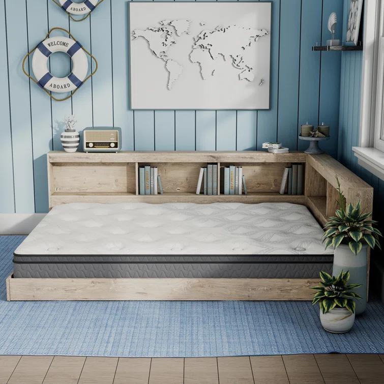 Signature Design by Ashley Serena 12'' Plush Hybrid Mattress