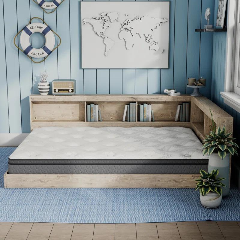 Signature Design by Ashley Serena 12'' Plush Hybrid Mattress