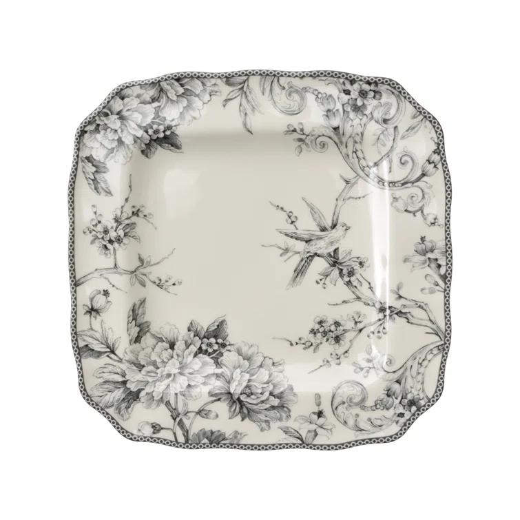 222 Fifth 222 Fifth Adelaide 16-Piece Porcelain Floral Dinnerware Set - Service For 4