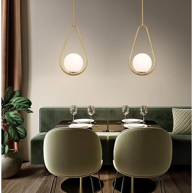Galassia Pendant Light by AERIN - Burnished Brass / 9.5"W