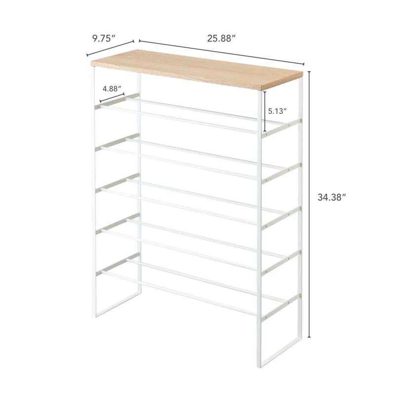 Yamazaki Tiered Shoe Rack