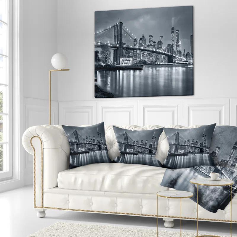 Design Art Reversible Throw Pillow