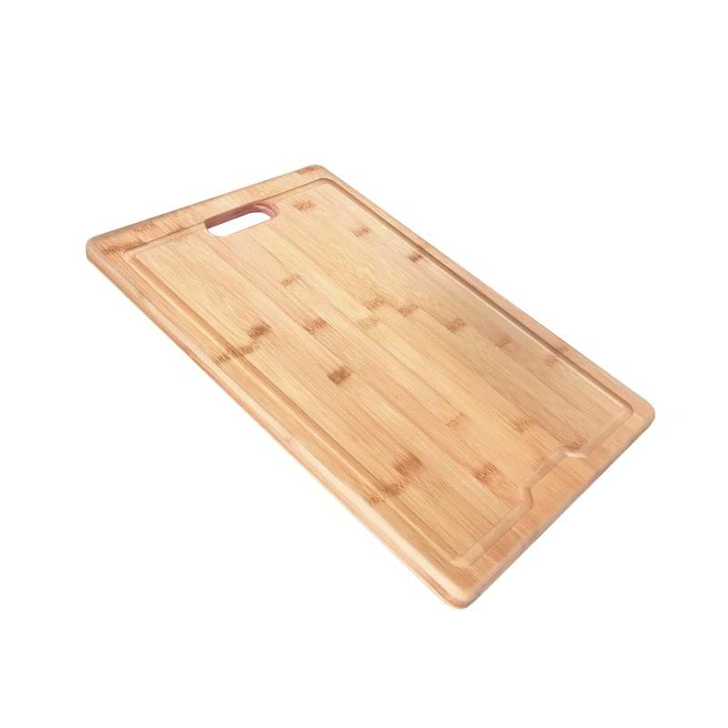 Azuni 17-inch Bamboo Cutting  board For Kitchen Sink