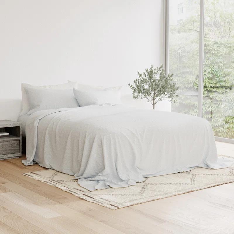 Becky Cameron Simply Soft™ Scallops Pattern Microfiber Sheet Set