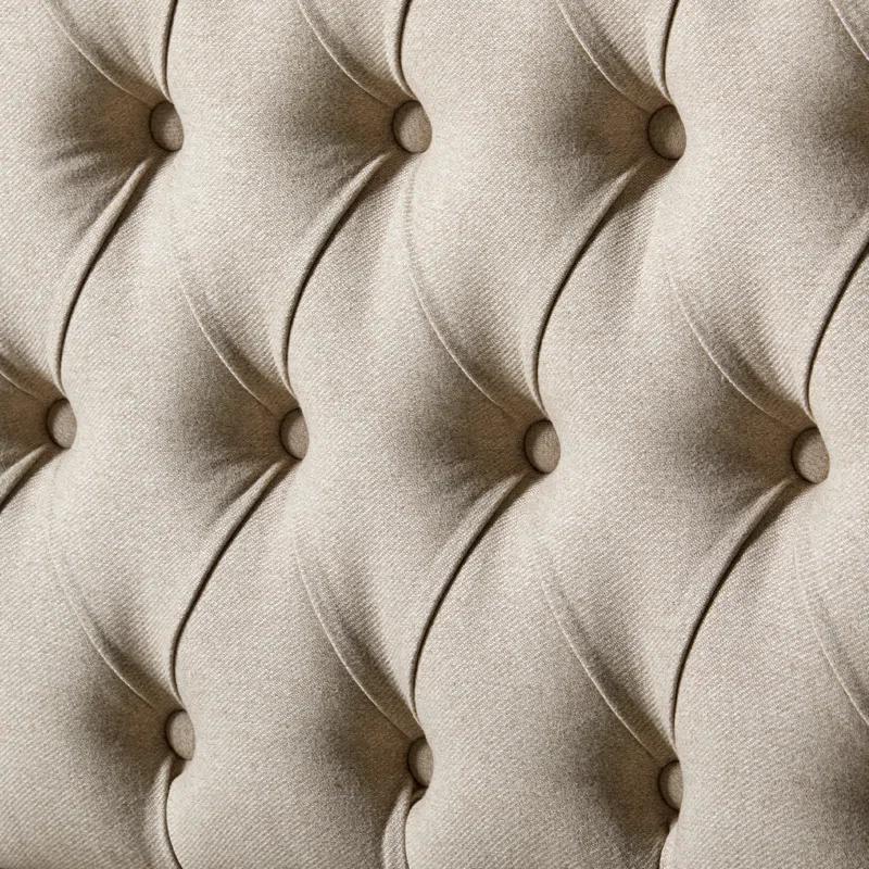 Lark Manor™ Amilio Upholstered Bed Solid Wood Platform