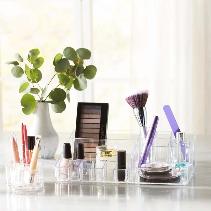 Simplify Acrylic 15 Compartment Makeup Organizer