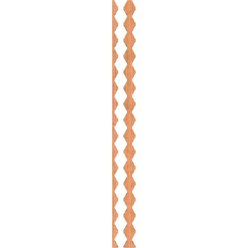 Ekena Millwork Sheyenne Adjustable Wood Decorative Slat Wall Panel Kit