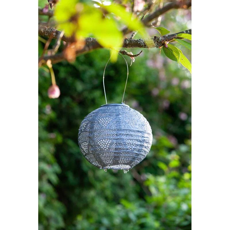 Boho Globe Solar Outdoor Lantern