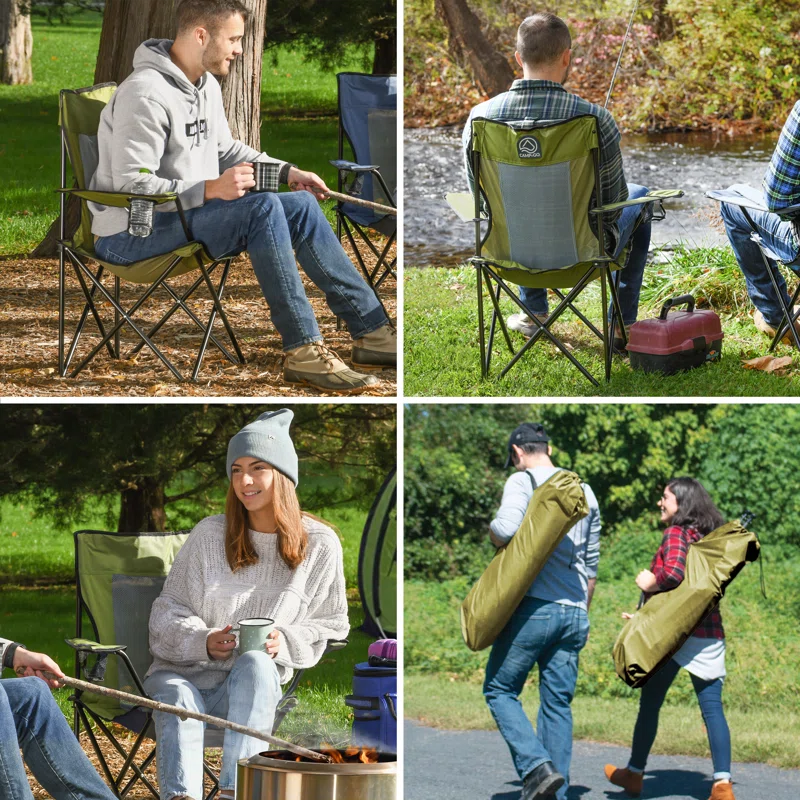 Arlmont & Co. Mudasir Folding Camping Chair | Wayfair