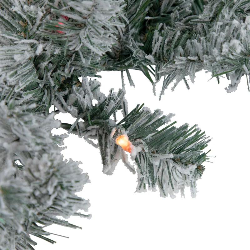 Northlight Seasonal 108'' in. Lighted Faux Pine Garland