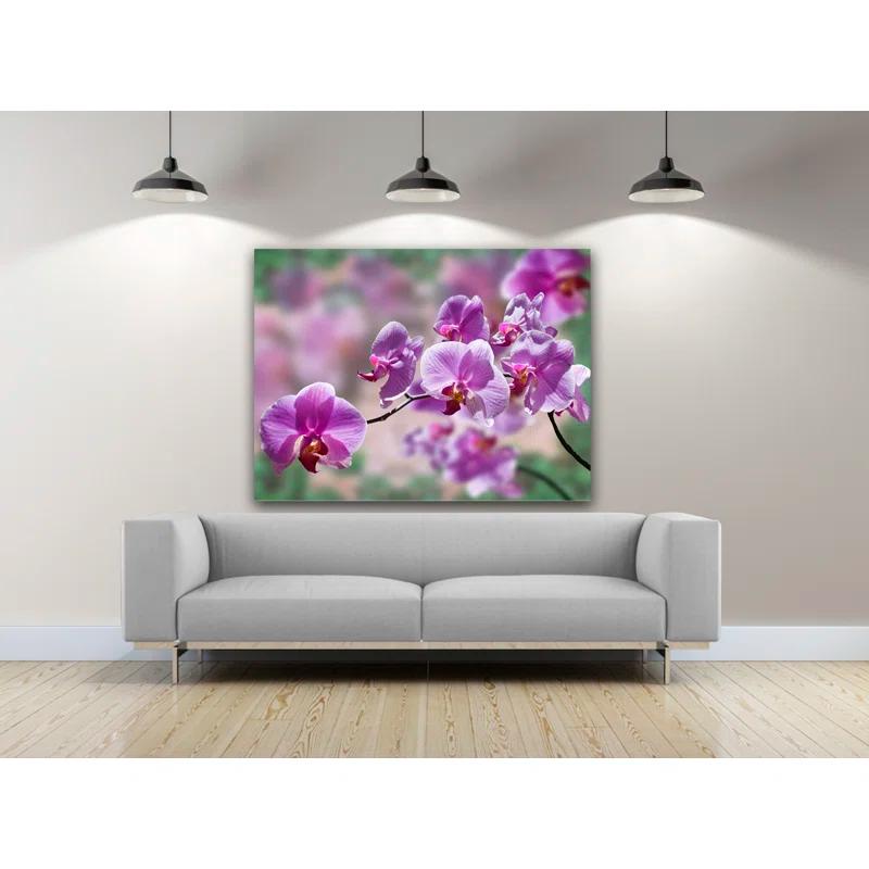 Artful Printers Orchid - Wrapped Canvas Photograph Print | Wayfair