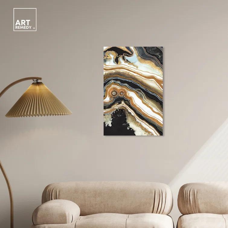 Art Remedy Black and Gold II