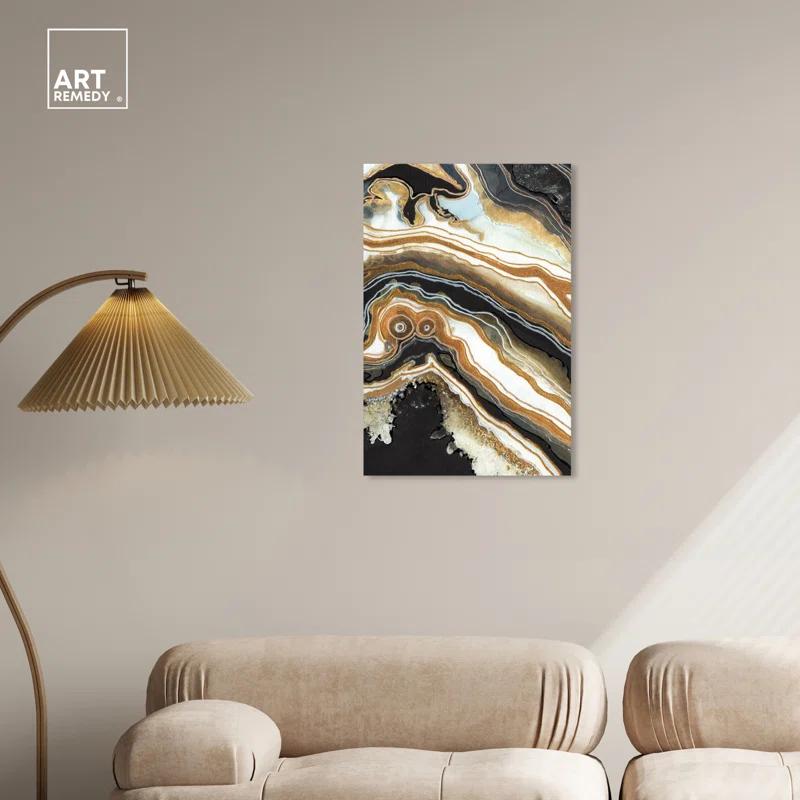 Art Remedy Black and Gold II