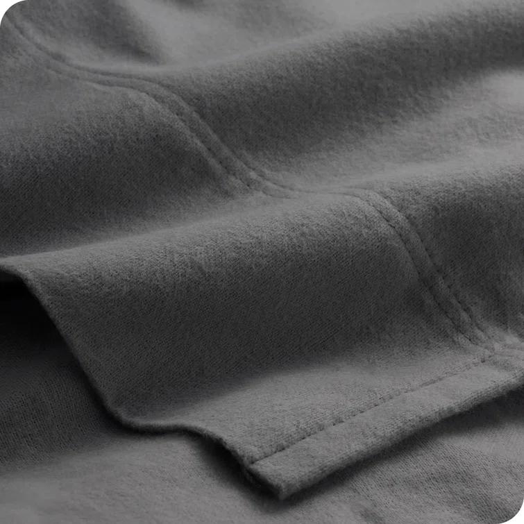 Bare Home Flannel Machine Woven Sheet Set
