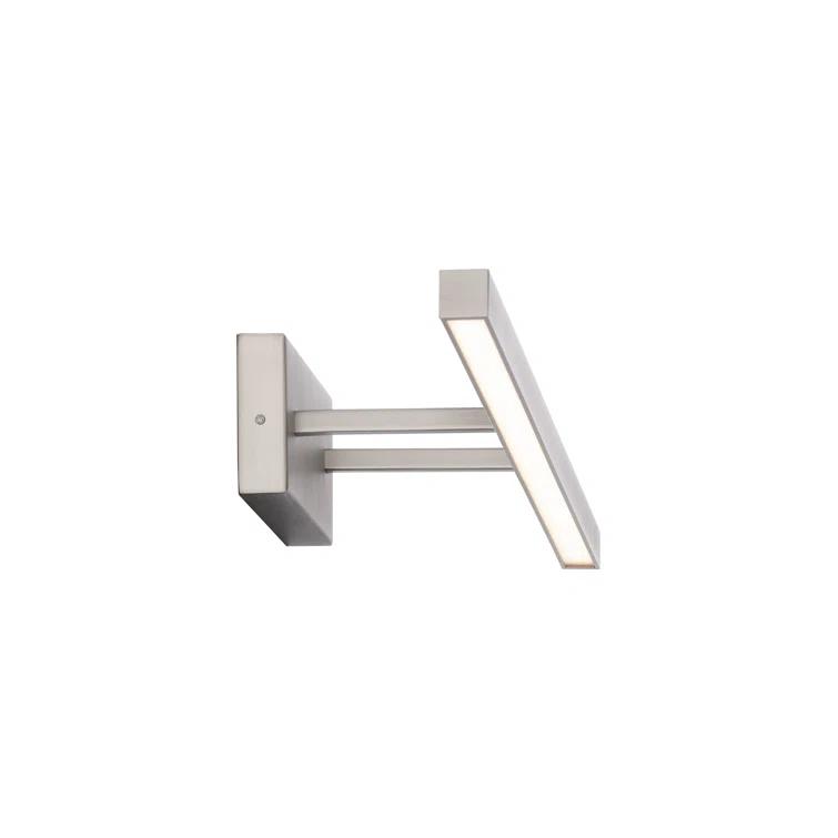 Brushed Nickel 24" Dimmable LED Bath Bar