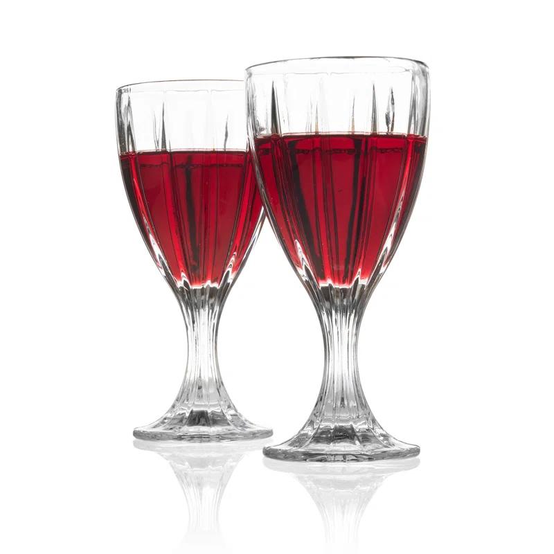 Godinger Silver Art Co Selena Goblet 10 oz (Set of 4)