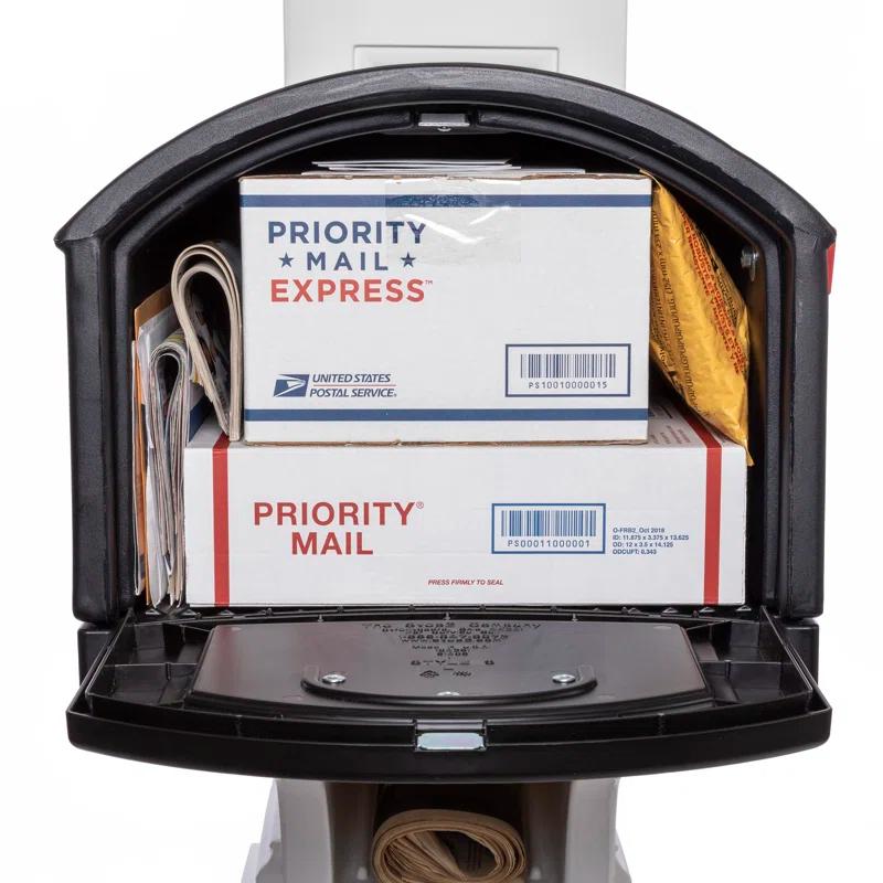Step2 Step2 Brown Highland Mail Post & Large Capacity XL Mailbox