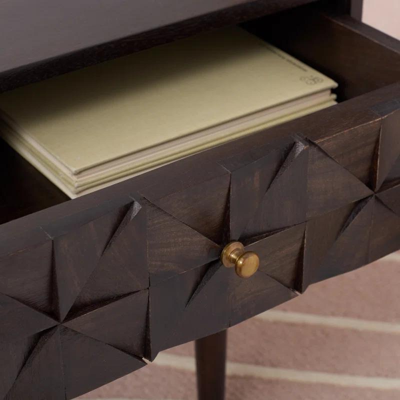 George Oliver Lilyth Solid Wood Coffee Table