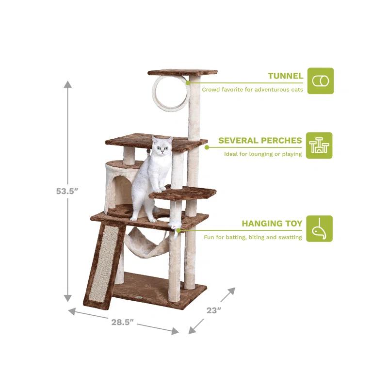 Go Pet Club 54'' H Cat Tree