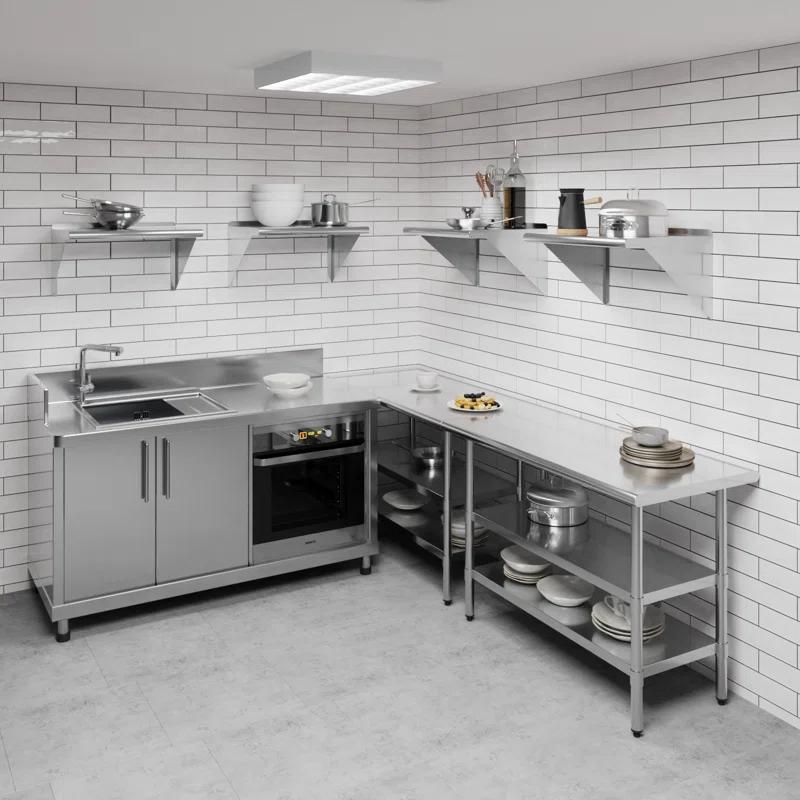 Amgood Stainless Steel Wall Mount Shelf