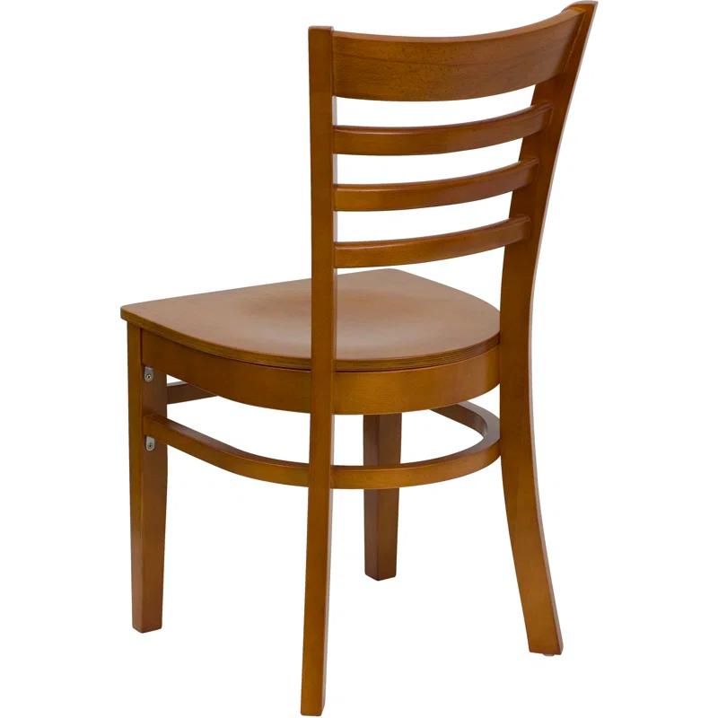 Red Barrel Studio® Ladder Back Wooden Restaurant Chair