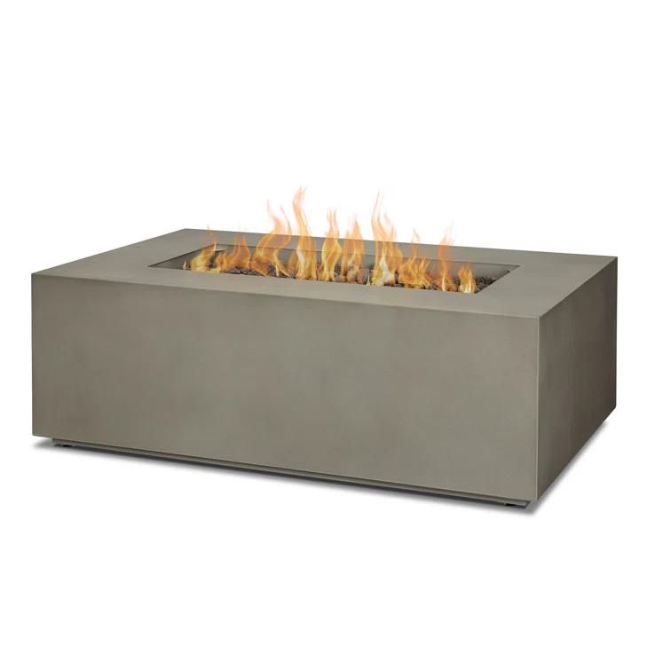 AEGEAN Propane / Natural Gas Outdoor Fire Pit Table