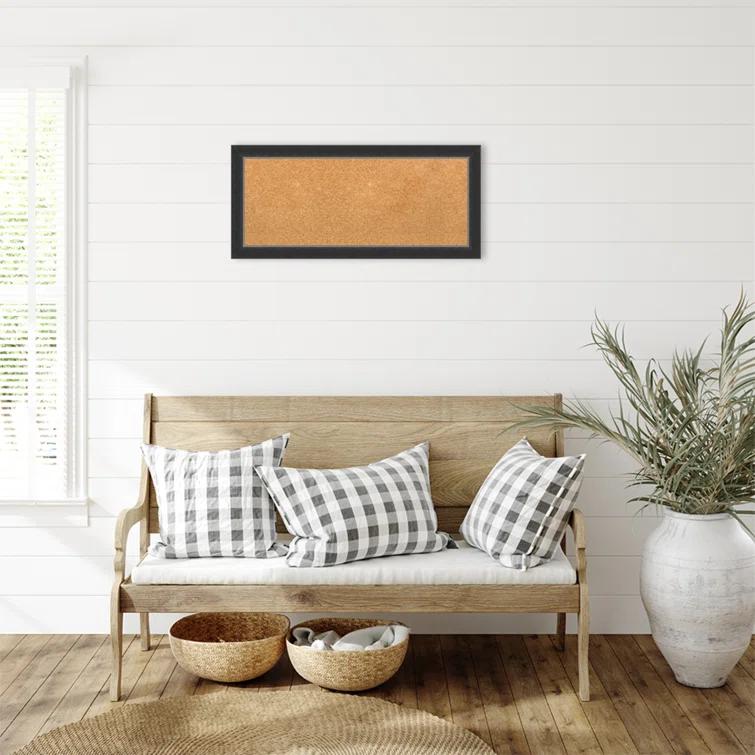 Amanti Art Corvino Wall Cork Small Bulletin Board