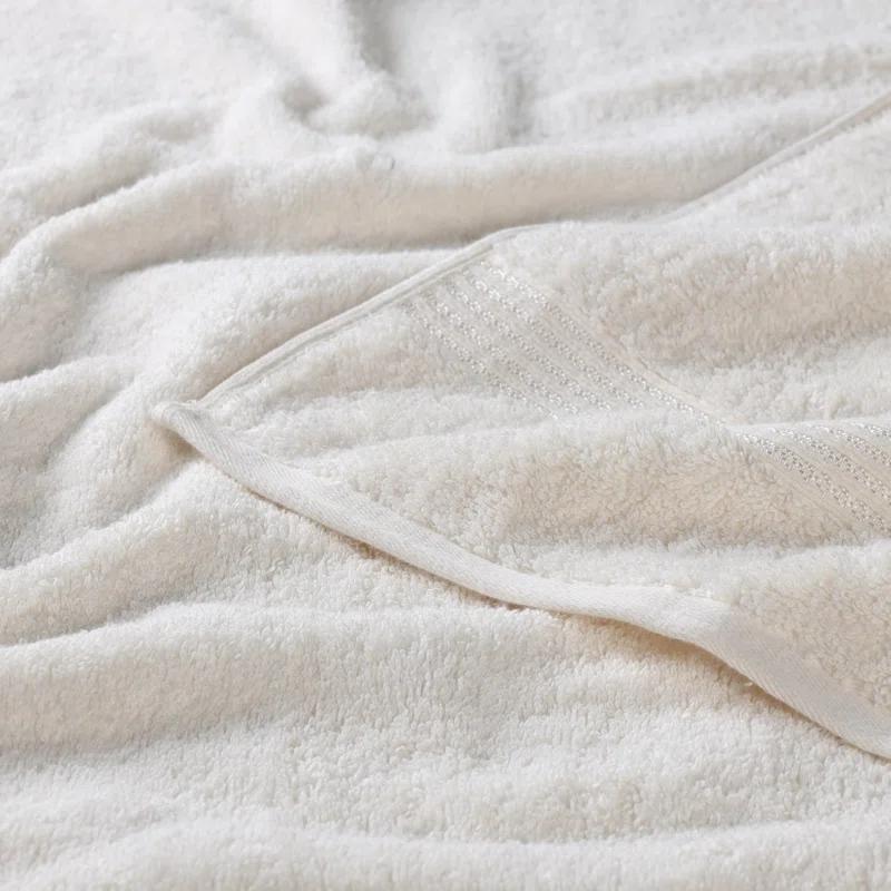 Superior Heritage Certified Egyptian Cotton Plush Absorbent Luxury Bath Towel (Set of 2)