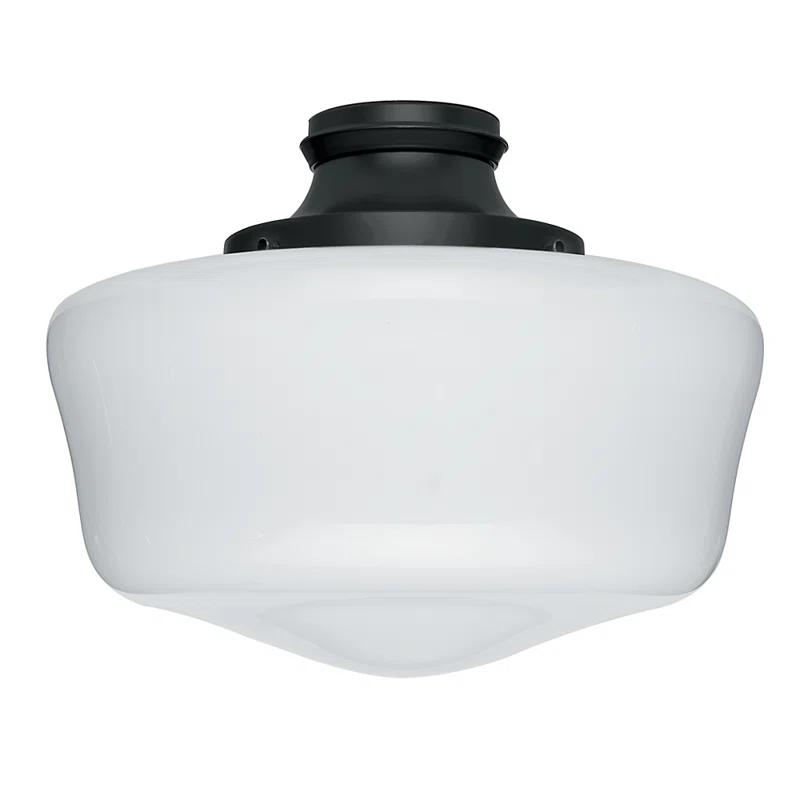 Hunter Fan 1-Light Ceiling Fan Schoolhouse Light Kit