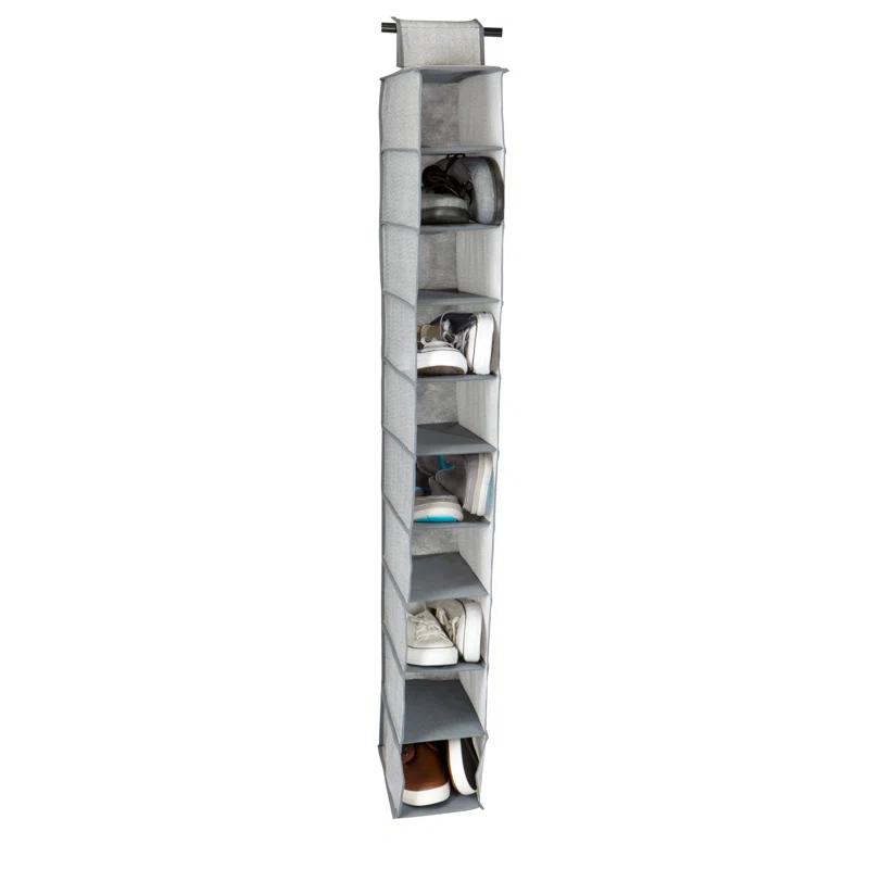 Simplify 10 Pair Hanging Shoe Organizer