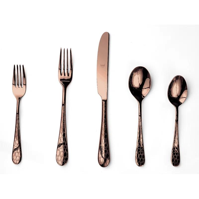 MEPRA MEPRA COCCODRILLO Stainless Steel Flatware Set - Service for 4