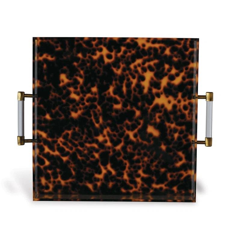 Port 68 Tortoise Plastic / Acrylic Tray