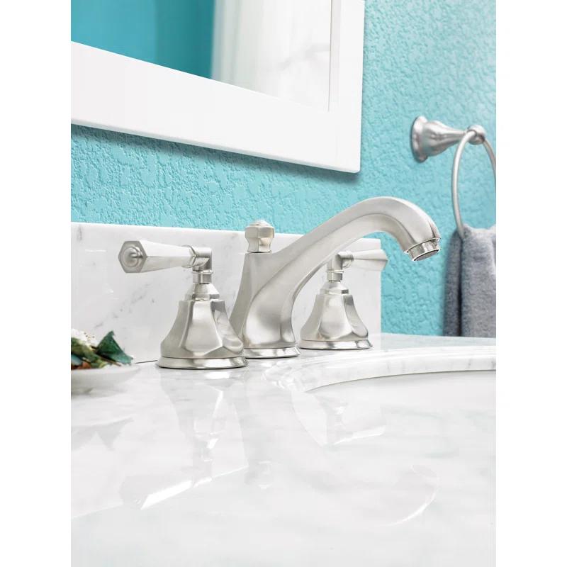 Palladian Widespread Lavatory Faucet With Low Spout