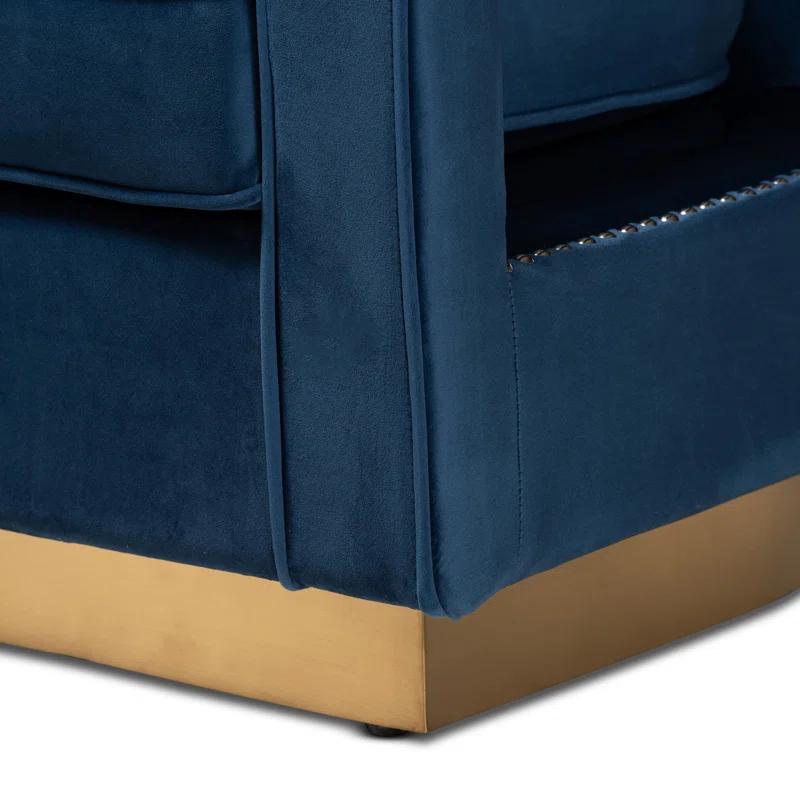 Rosdorf Park DelRe Velvet Armchair