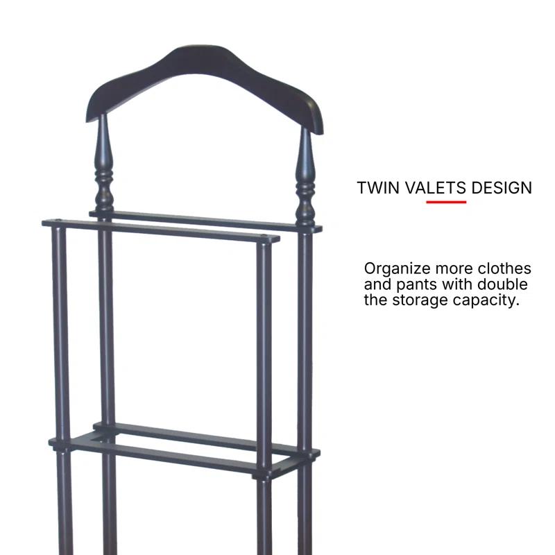 Rebrilliant Funderburg Freestanding Valet Stand