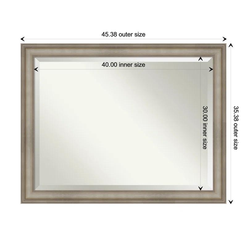 Amanti Art Flat Wall Mirror