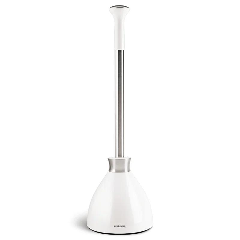 Simplehuman Toilet Plunger and Caddy Stainless Steel