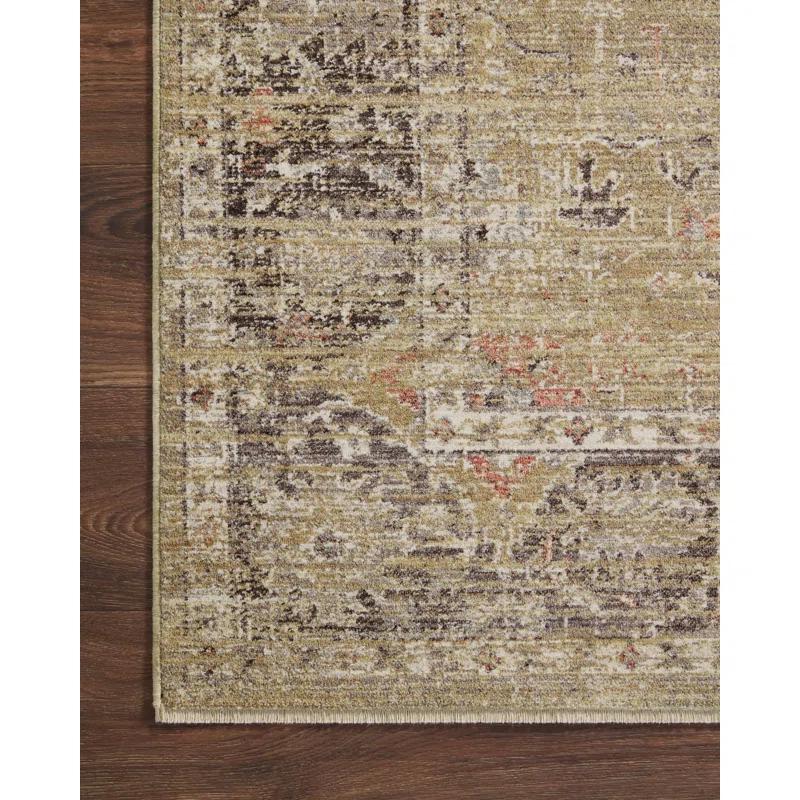 Magnolia Home by Joanna Gaines x Loloi Magnolia Home By Joanna Gaines X Loloi Millie Gold / Charcoal Area Rug