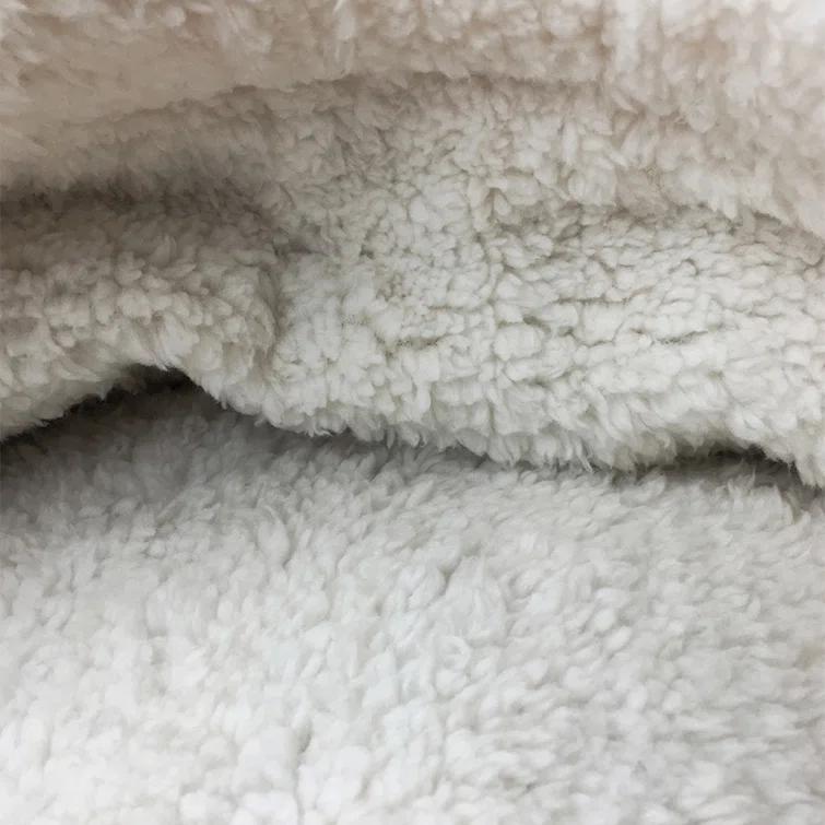 Tucker Murphy Pet™ Iowa Vegan Leather Deep Dish Cave Pet Hooded Dog Bed