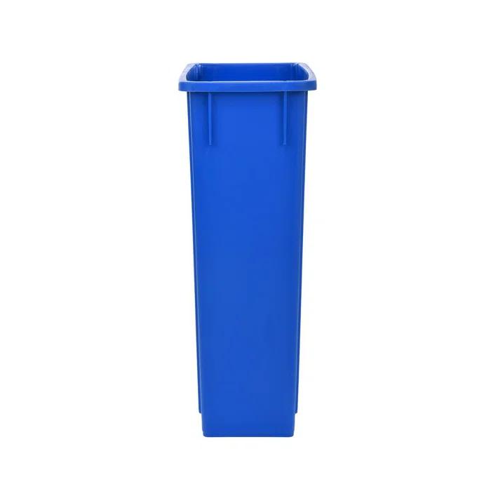 Alpine Industries 23 Gallon Trash Can Recycle Bin and Drop Slot Lid