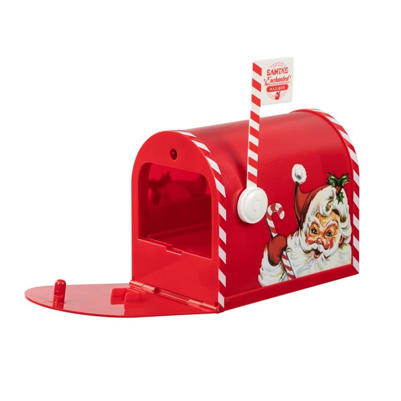 Mr. Christmas Magic of Christmas 10 in. Santa's Enchanted Mailbox